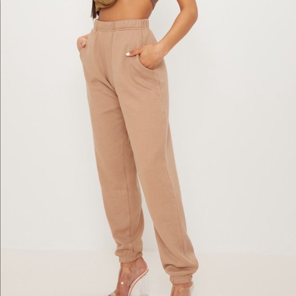 Taupe Casual Jogger